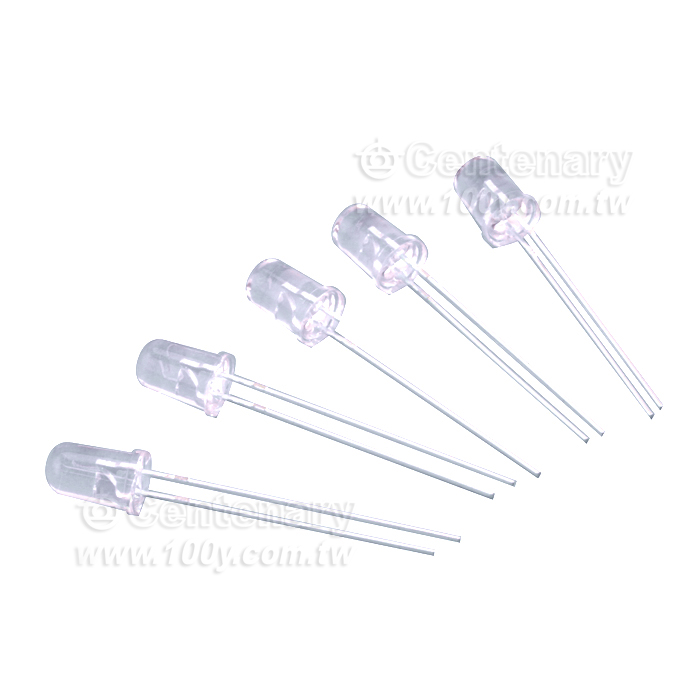 ψ5 圓頭紫光LED 0.06W 395~400nm - 99948 產品圖片