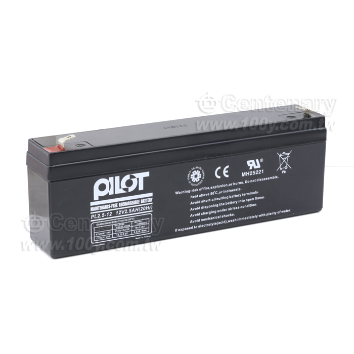 PILOT_免加水電瓶 12V 2.5AH - 99772 產品圖片