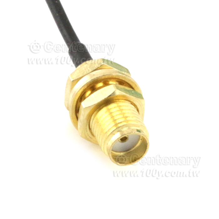 SMA外螺內孔 轉 IPX轉接線 10CM - 100076 產品圖片