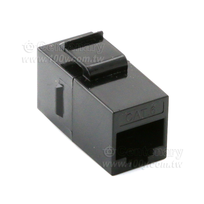 CAT6六類非屏蔽直通模塊轉換接頭 - 100075 產品圖片