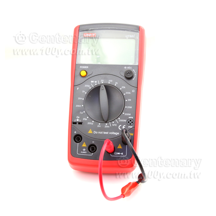 電阻+電容+二極體+導通(蜂鳴)+hfe 量測儀表 - 100261 產品圖片