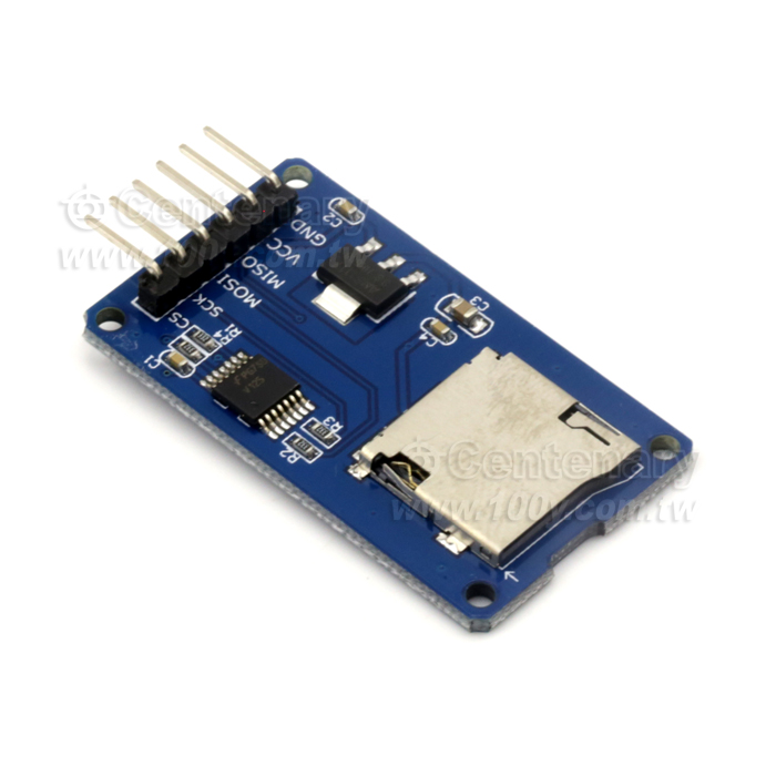 A32 兼容Arduino 配件 Micro SD卡模組 - 100861 產品圖片