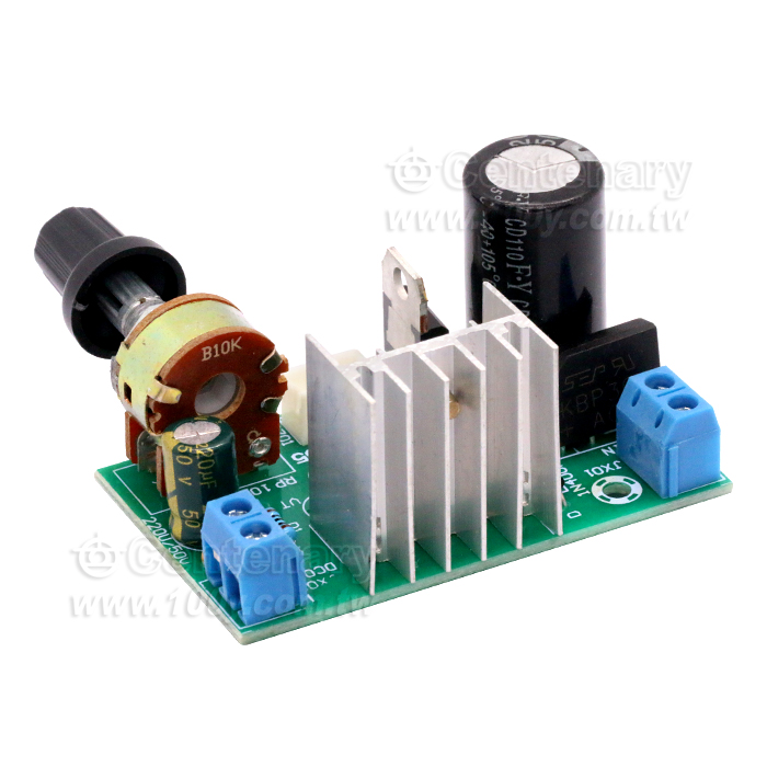 LM317調壓板 In:3-40V  Out:1.25-37V/5mA-1.5A - 102186 產品圖片