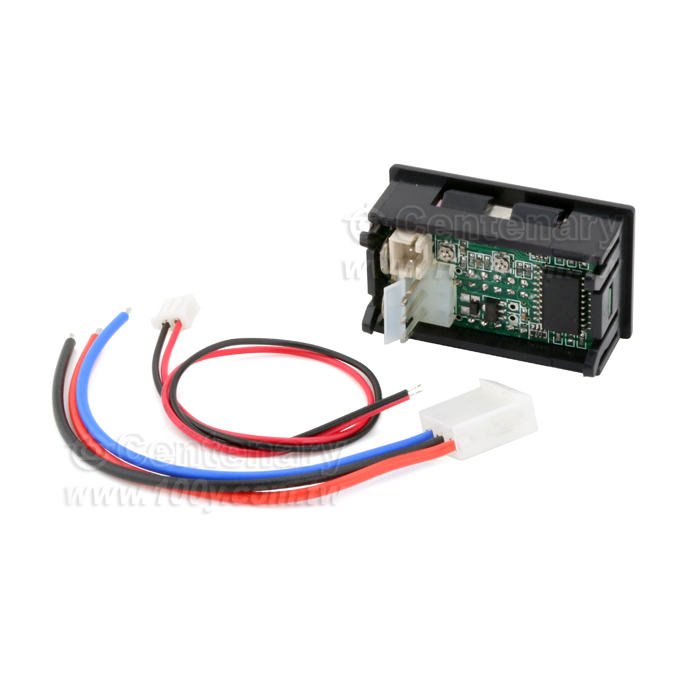 電壓/電流表頭 直流100V 紅藍雙色 10A - 102434 產品圖片