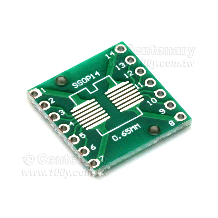 雙面兩用轉接板 TSSOP-14轉SOP-14 - 102322 產品圖片