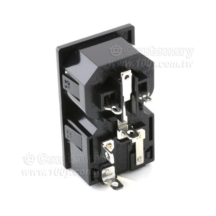 C13+C14  Triple Socket Push - 102329 Product Image