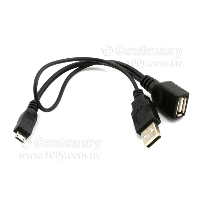 USB-A(F)-MicroUSB(M) OTG線 - 102812 產品圖片