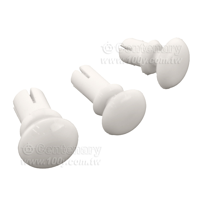 尼龍鉚釘 φ4.0*8.0mm【ROHS】白色 - 100601 產品圖片