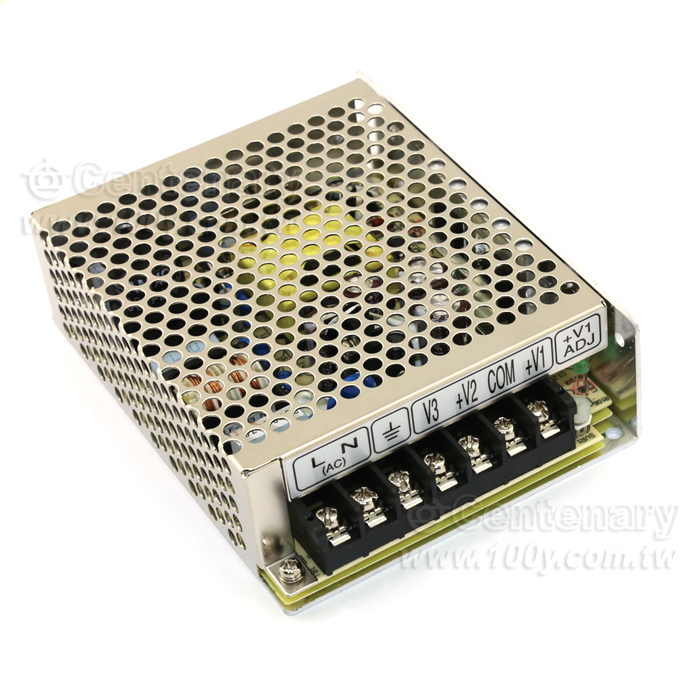 MEAN WELL_50W Triple Output Switching Power Supply - 29966 Product Image