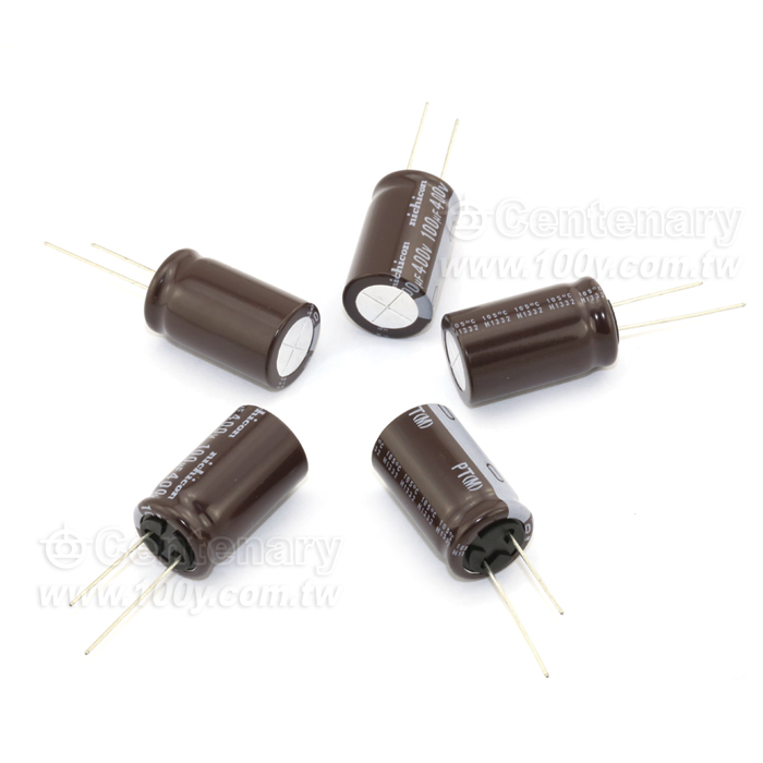 鋁質電解電容器 100uF/400V  ±20% - 101633 產品圖片