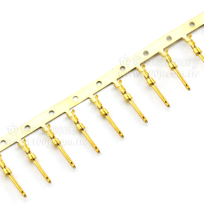 AMPLIMITE HDP-20 Series Male Pin 28-24AWG GOLD OVER NICKEL - 100948 Product Image