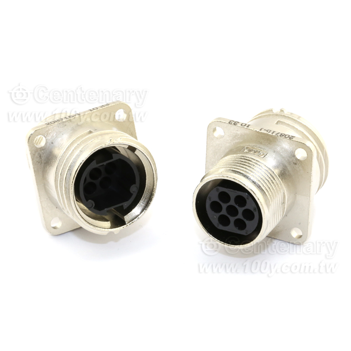 Metal-Shell Circular Plastic Connector-CPC Series - 100949 Product Image