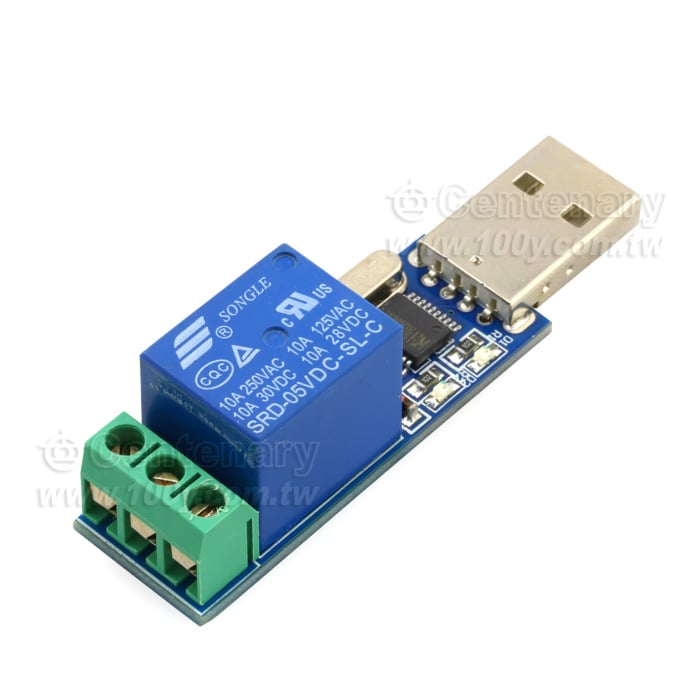 5V USB繼電器模塊 USB智能控制開關 - 103528 產品圖片