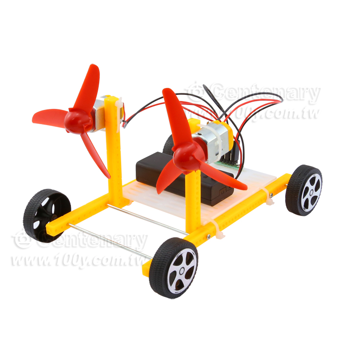 DIY玩具科技小製作風力小車 - 103735 產品圖片