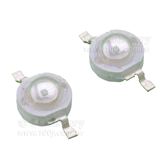 1W高功率綠光LED，80-160LM,光宏45mil芯片 - 100963 產品圖片
