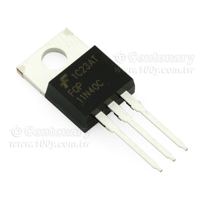 N-Channel QFET MOSFET 400V, 10.5A, 530mΩ - 92899 Product Image
