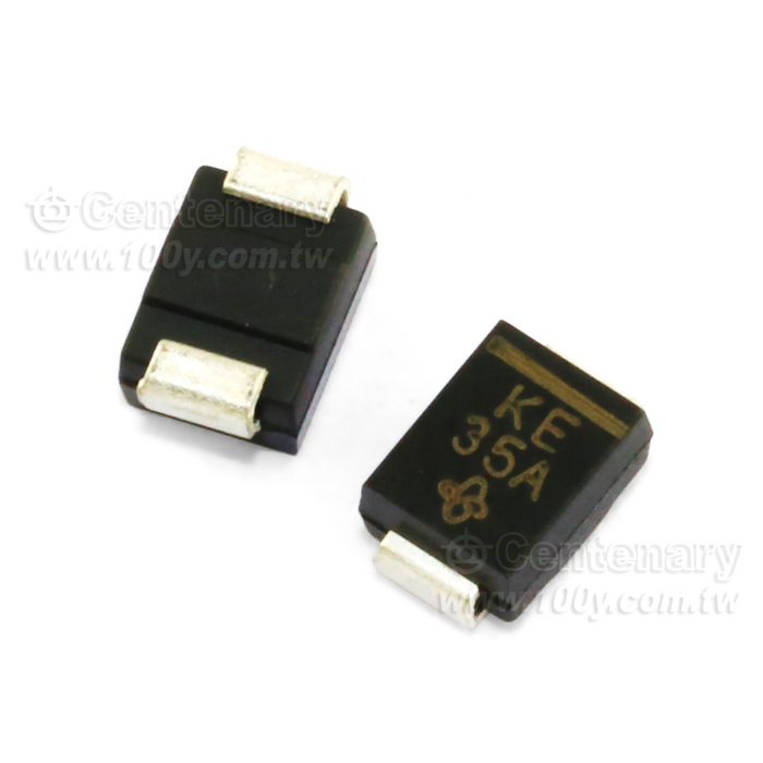 SURFACE MOUNT TRANSZORBＴ TRANSIENT VOLTAGE SUPPRESSOR - 35236 Product Image