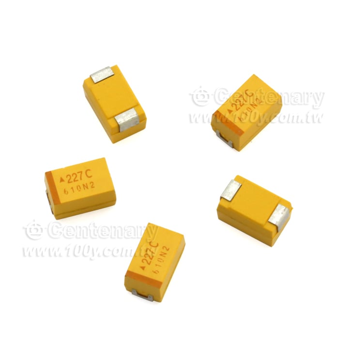 SMD鉭電10uF/16V ±10％ B Case【無鉛】 - 40394 產品圖片