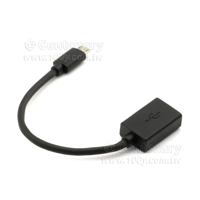 OTG連接線  手機 micro USB轉接  線長10CM 全長14CM - 104461 產品圖片