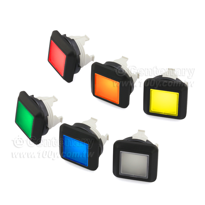 按鈕色蓋 正方黑/透明 IP67 - 103824 產品圖片