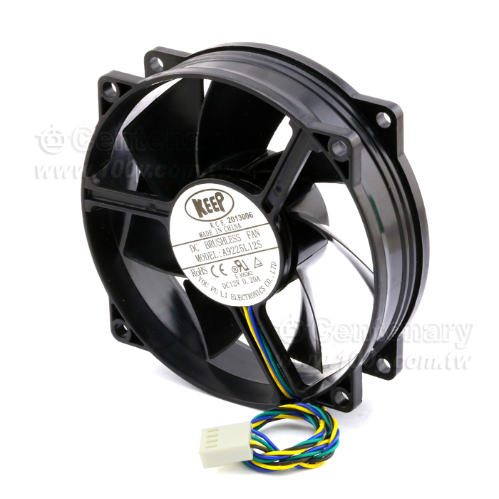 KEEP_DC12V 帶線風扇 0.20A 90*90*25mm - 104697 產品圖片
