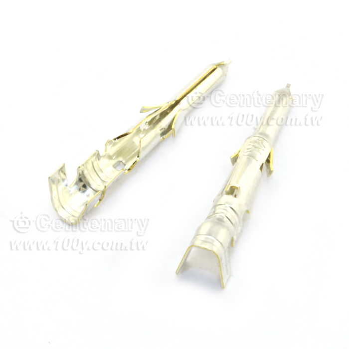 1.57mm Diameter, Standard .062" Pin and Socket Crimp Terminal - 104759 Product Image