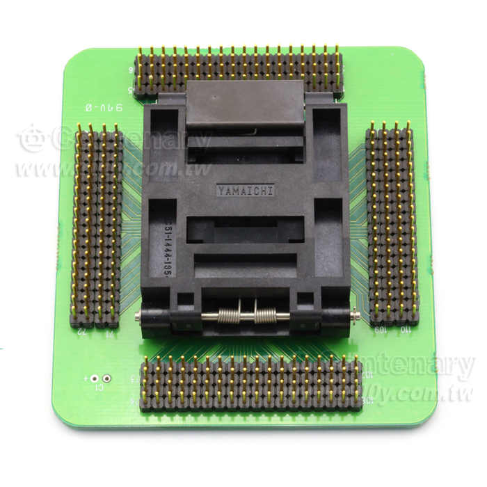 Clam Shell ZIF QFP - 105118 Product Image