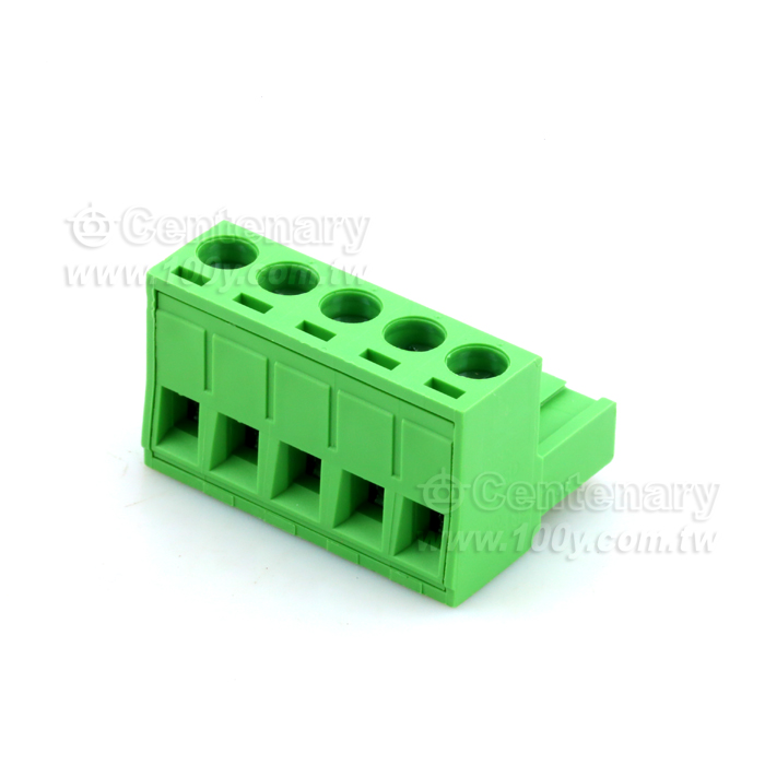5P 母插頭 P:5.08mm - 112359 產品圖片