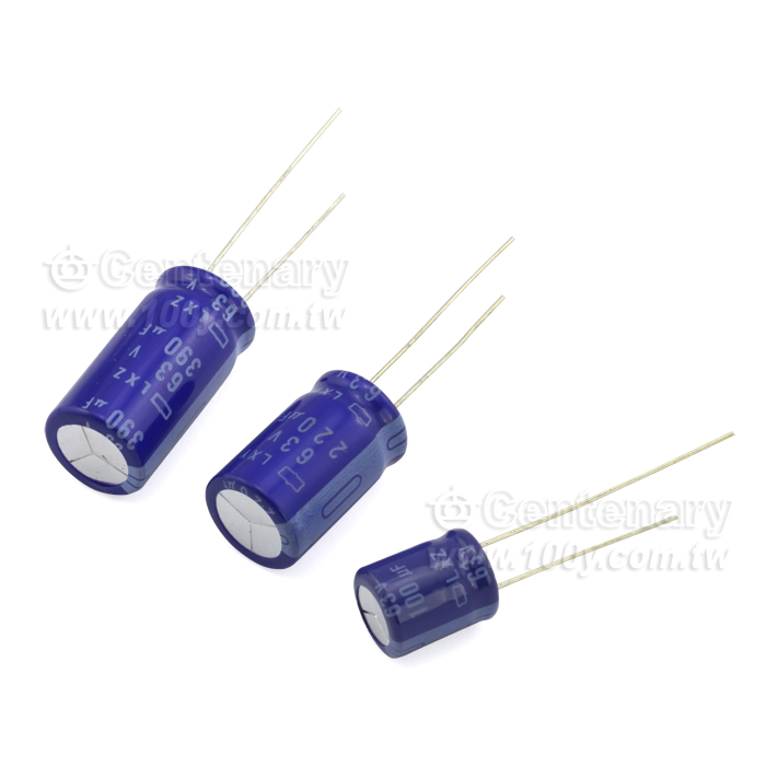 高頻電容-55~+105℃ 10*12.5mm 120uF/35V - 91797 產品圖片