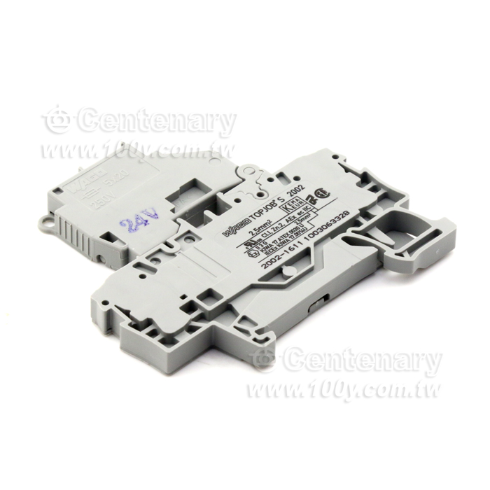 WAGO_Fuse Disconnect Terminal Block With Pivotable Fuse Holder - 105256 Product Image
