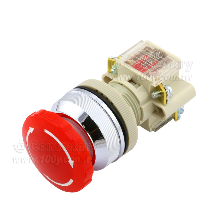 ψ30圓型連鎖開關1A1B 紅 - 43914 產品圖片