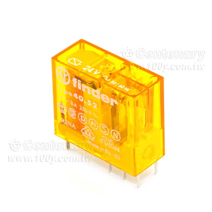 PCB繼電器 8A/24Vac - 61916 產品圖片