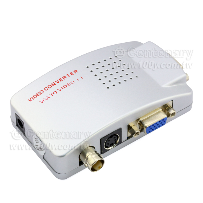 VGA轉S端BNC輸出監控視頻轉換器 - 106074 產品圖片