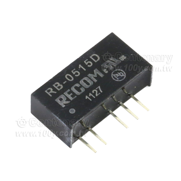 Recom 1W,SIP5 Double Powerling DC/DC-Converter - 104817 Product Image
