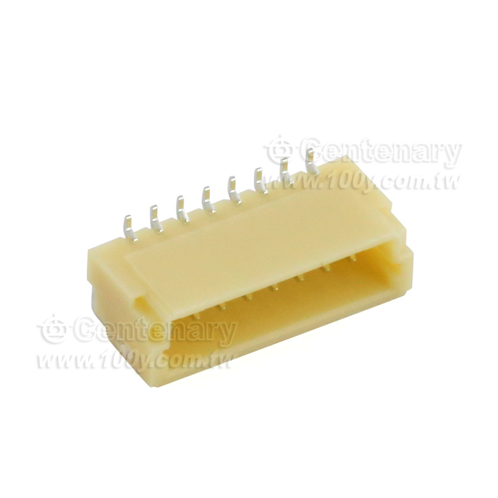 JST_SH 10P公座 P:1.0mm - 78760 產品圖片