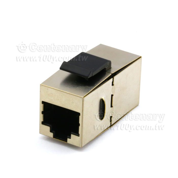CAT6 六類屏蔽直通模塊轉換接頭 - 107747 產品圖片