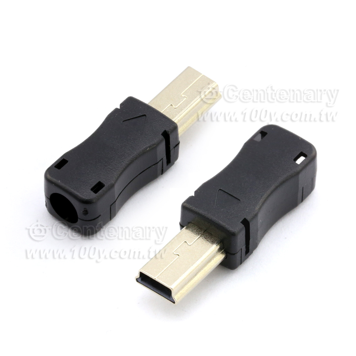 MINI 4P USB Black Connector - 107646 Product Image