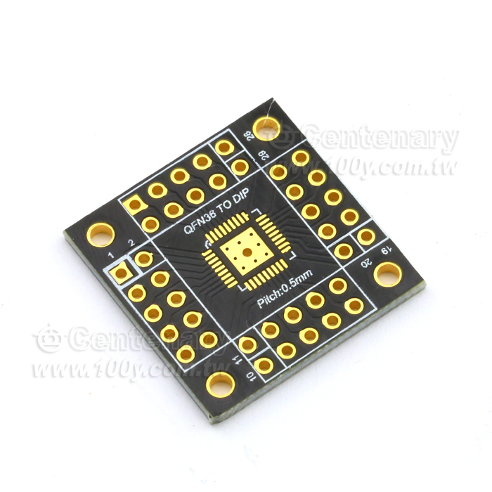 轉接板 QFN36/QFN40 轉DIP - 107791 產品圖片