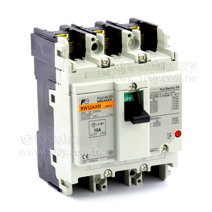 Auto Breaker 3P 10A - 107396 產品圖片