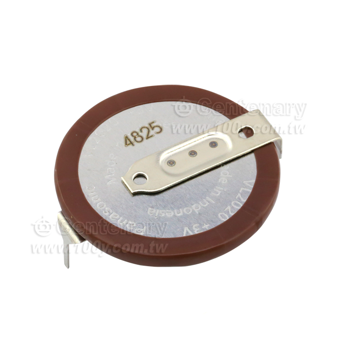 鈕扣鋰電池 3V/20mAh - 107130 產品圖片