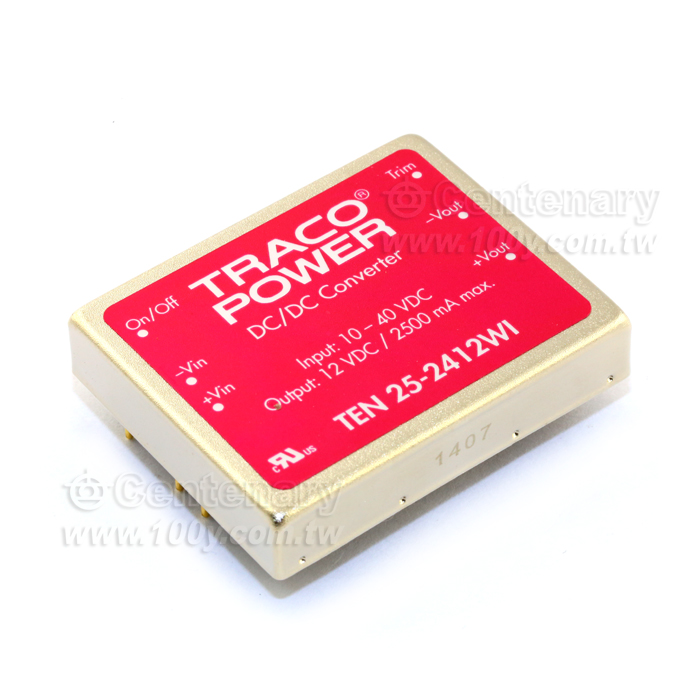 TRACO Power_Isolated DC/DC Converter - 107970 Product Image