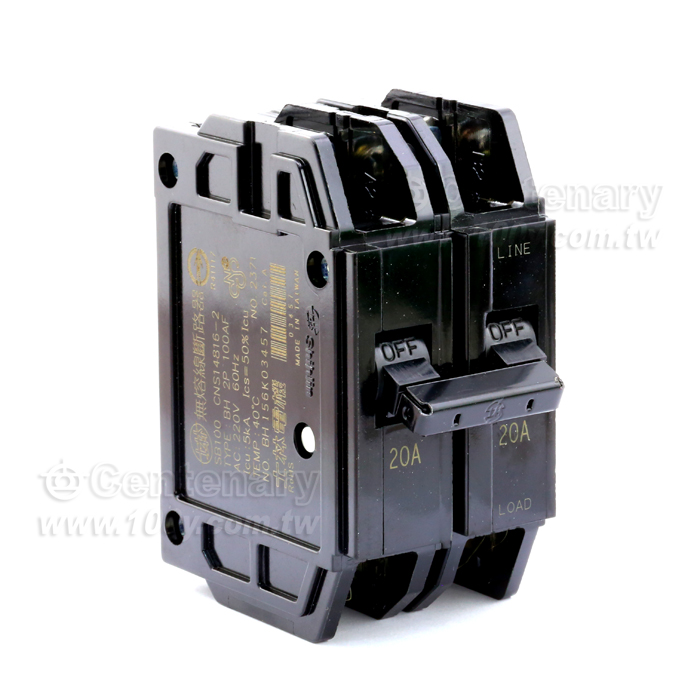 2P 220V/ 5kA (sym) 50A - 108427 產品圖片