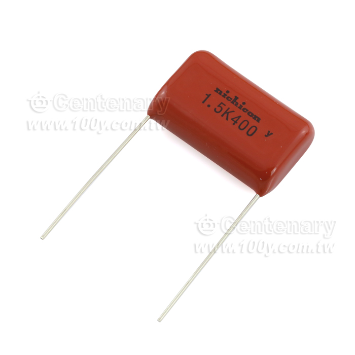 紅-塑膠電容 1.5uF 10% 400VDC - 108381 產品圖片