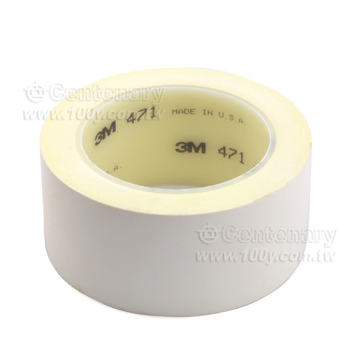 單面警示標示劃線膠帶 白色 20mm*33M - 153769 產品圖片