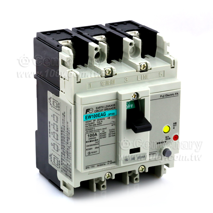 Fuji Electric_Molded Case Circuit Breaker - 90877 Product Image