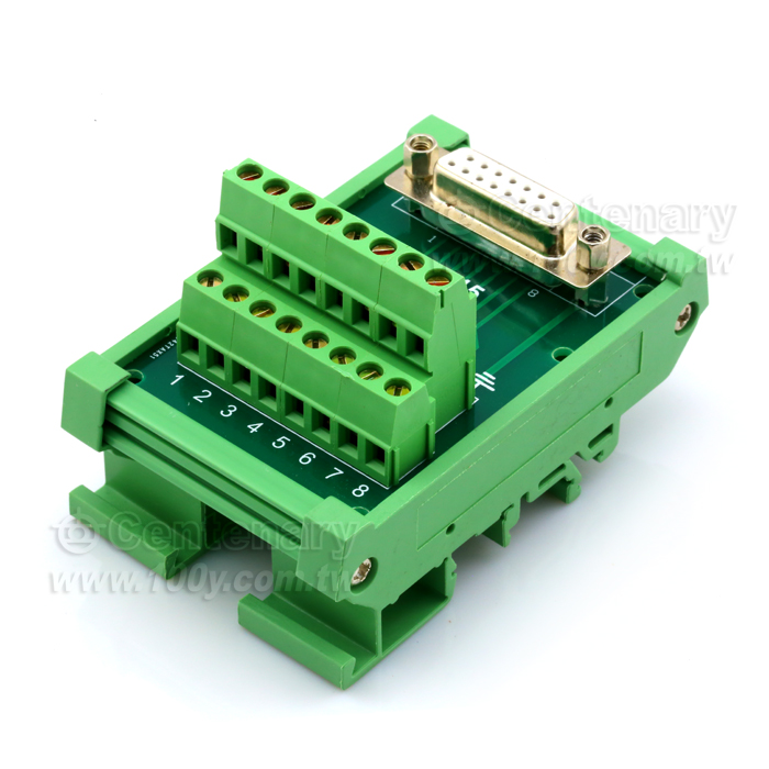DB15 Relay Station Transfer Terminal Adapter Board Module Female Head - 108583 Product Image
