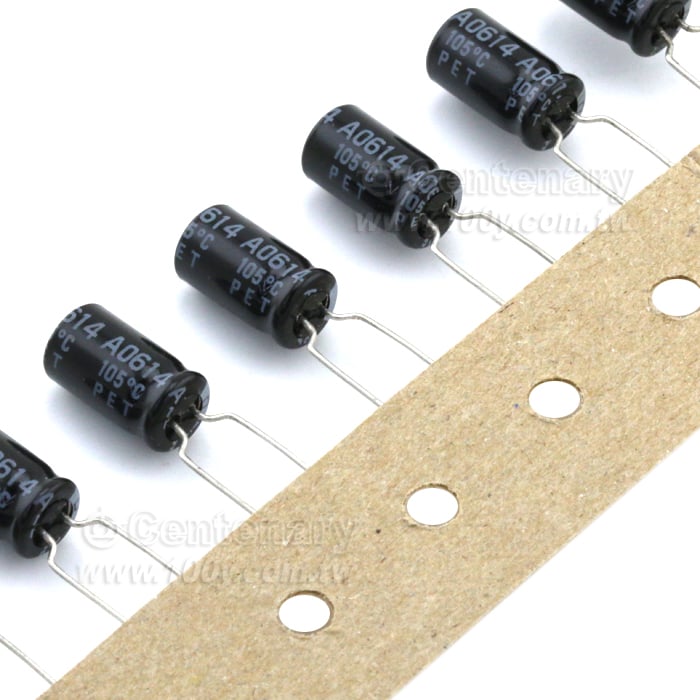 Rubycon_470uF/10V Miniature Aluminum Electrolytic Capacitor - 108698 Product Image