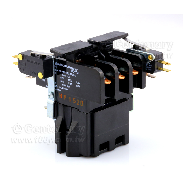電磁接觸器 120VDC 600V 25A - 108820 產品圖片