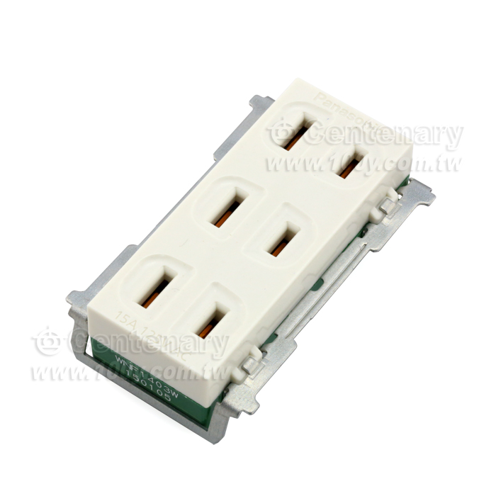 埋入式瞬瞬參插座 15A 125V AC - 108835 產品圖片