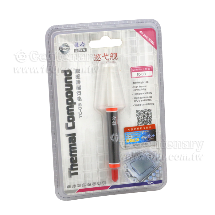 奈米導熱膏 3g - 109019 產品圖片